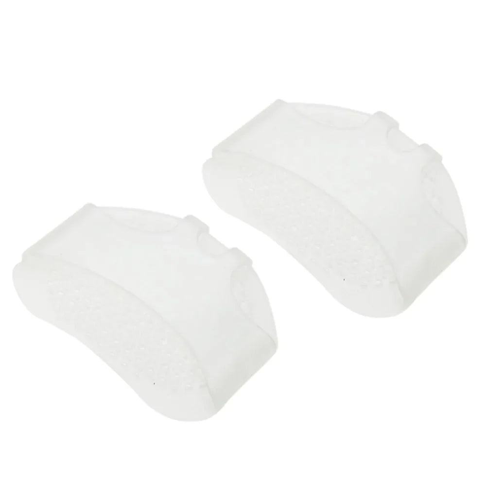 1Pair Silicone heel pad Soft Forefoot Half Yard Pads Invisible High Heel Shoes Slip Resistant Half Yard Pads Foot Care Tools