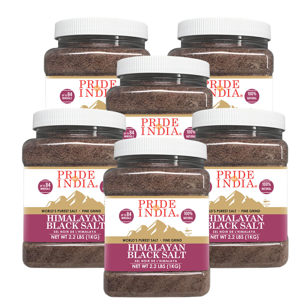 Himalayan Black Rock Salt (Kala Namak) - Fine Grind