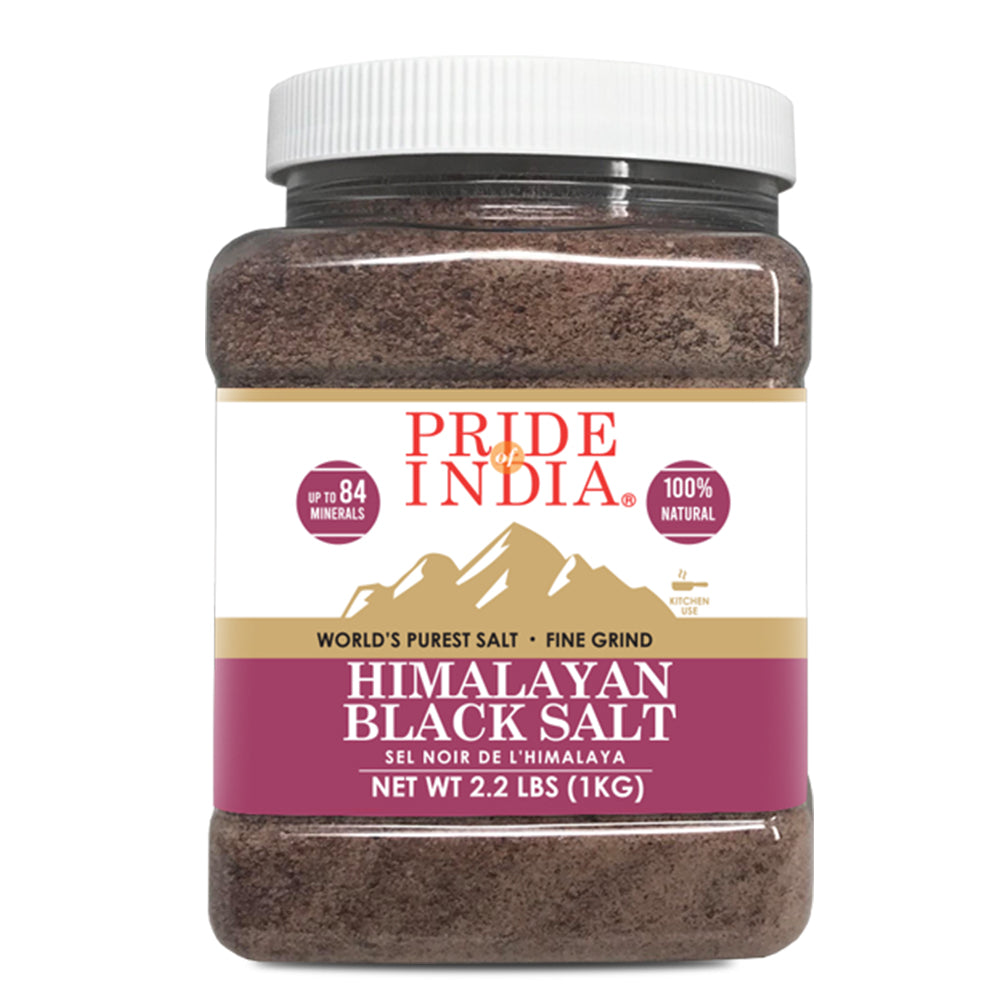 Himalayan Black Rock Salt (Kala Namak) - Fine Grind