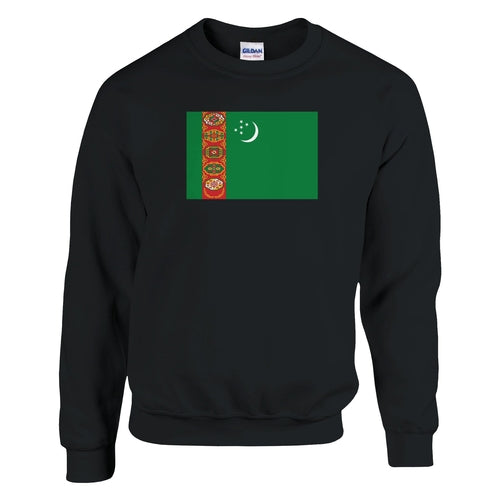 Sweat-shirt Drapeau du Turkménistan