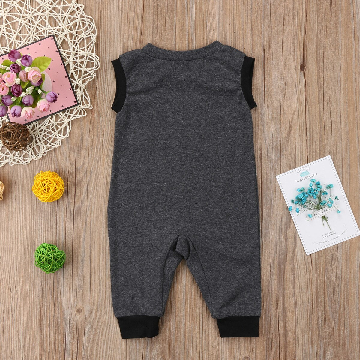 Cool Robot Gray Newborn Infant Baby Boy Girl