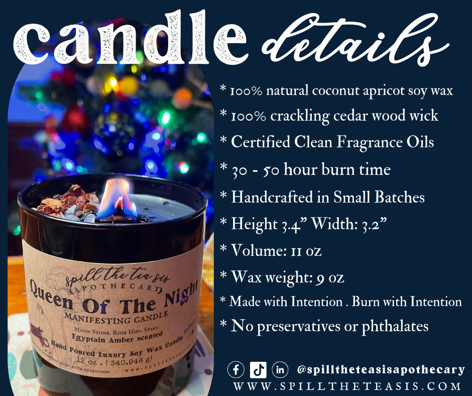Practical Magic Intention Candle | Blessings, Luck & Sisterhood Soy Wax Candle