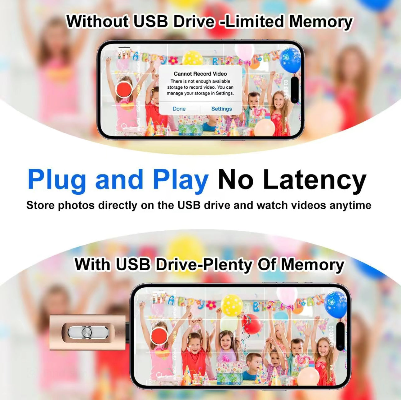 TriSync Flash Drive