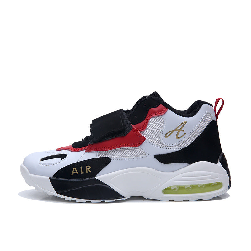 Middle cut basketball shoes