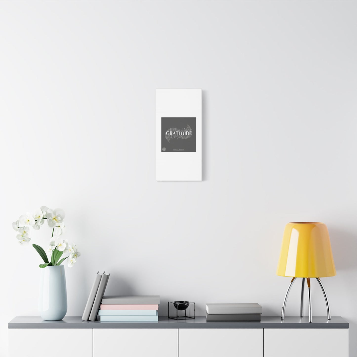 Gratitude Wall Art Matte Canvas | Tiny Treats, sweet uplifting print