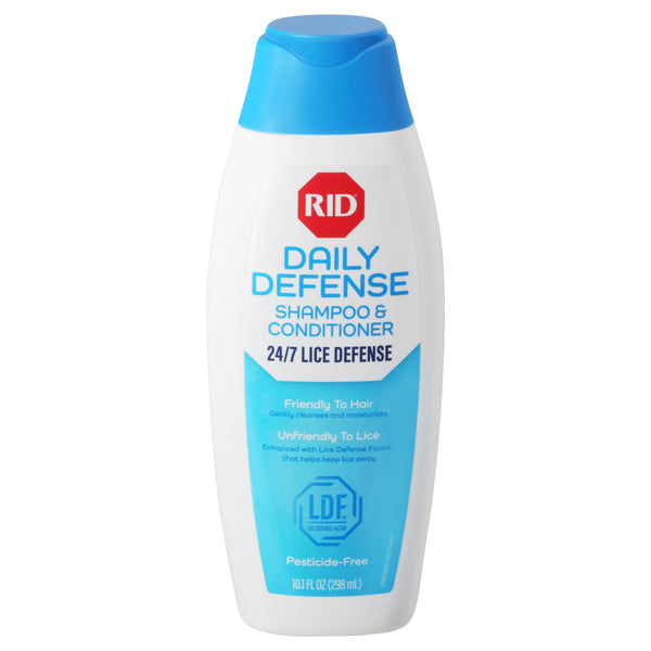 Rid Shampoo & Conditioner, Daily Defense 10.1 Fl Oz
