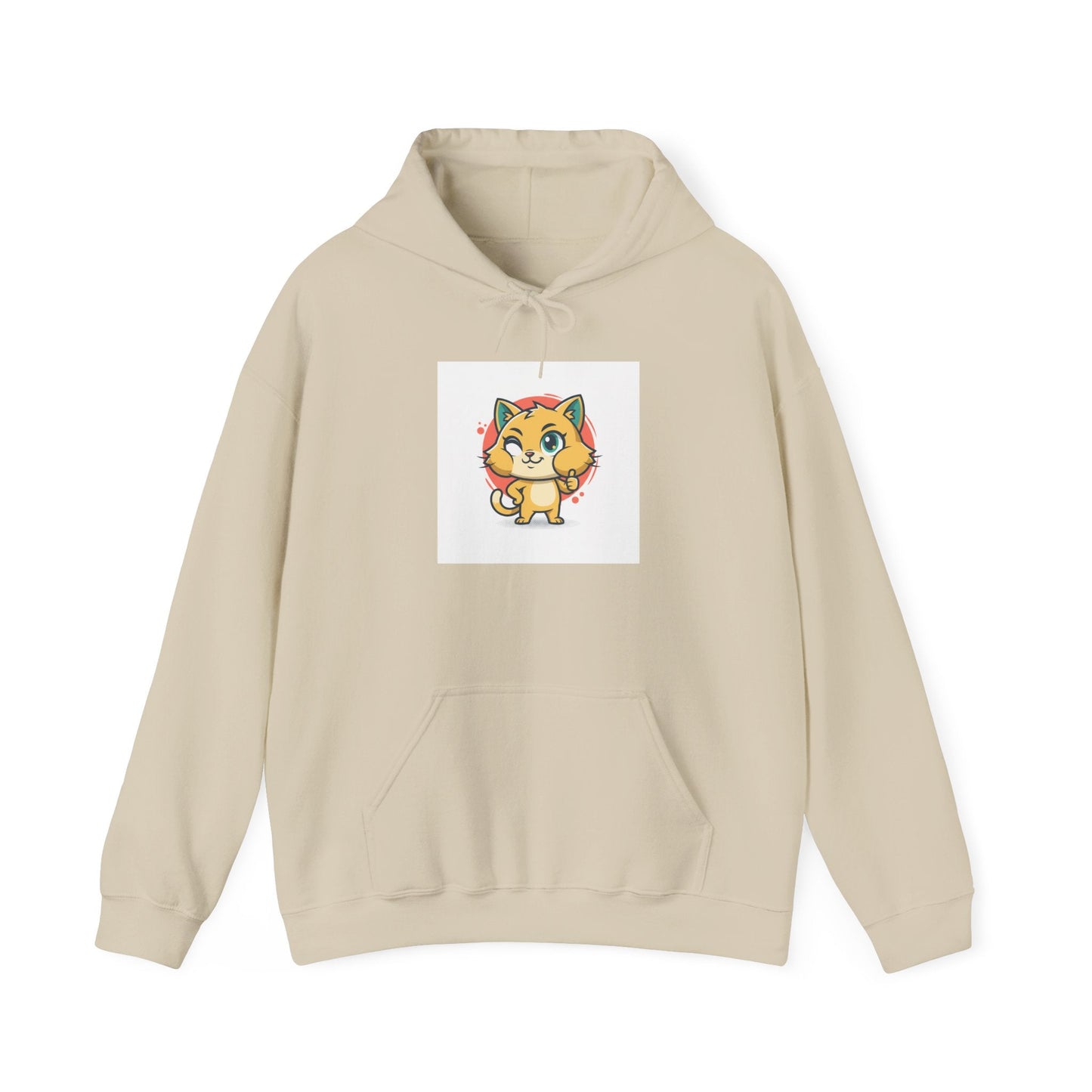 Cheeky Rodent Kitty Charm Hoodie | Rodent-Core, quirky animal design
