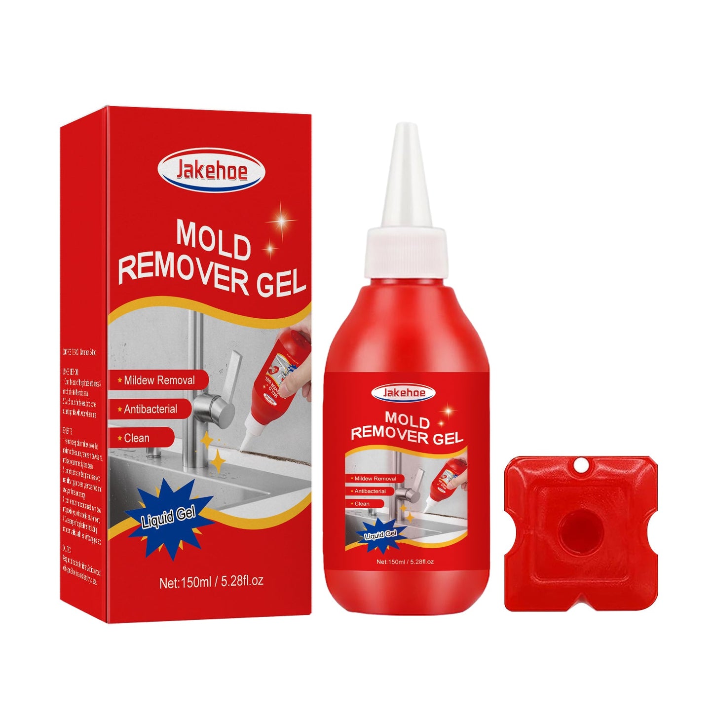 Mildew Remover Gel, Multi-Functional Mildew Remover Wall Tile Crevices Refrigerator Washing Machine Rubber Ring Cleaner