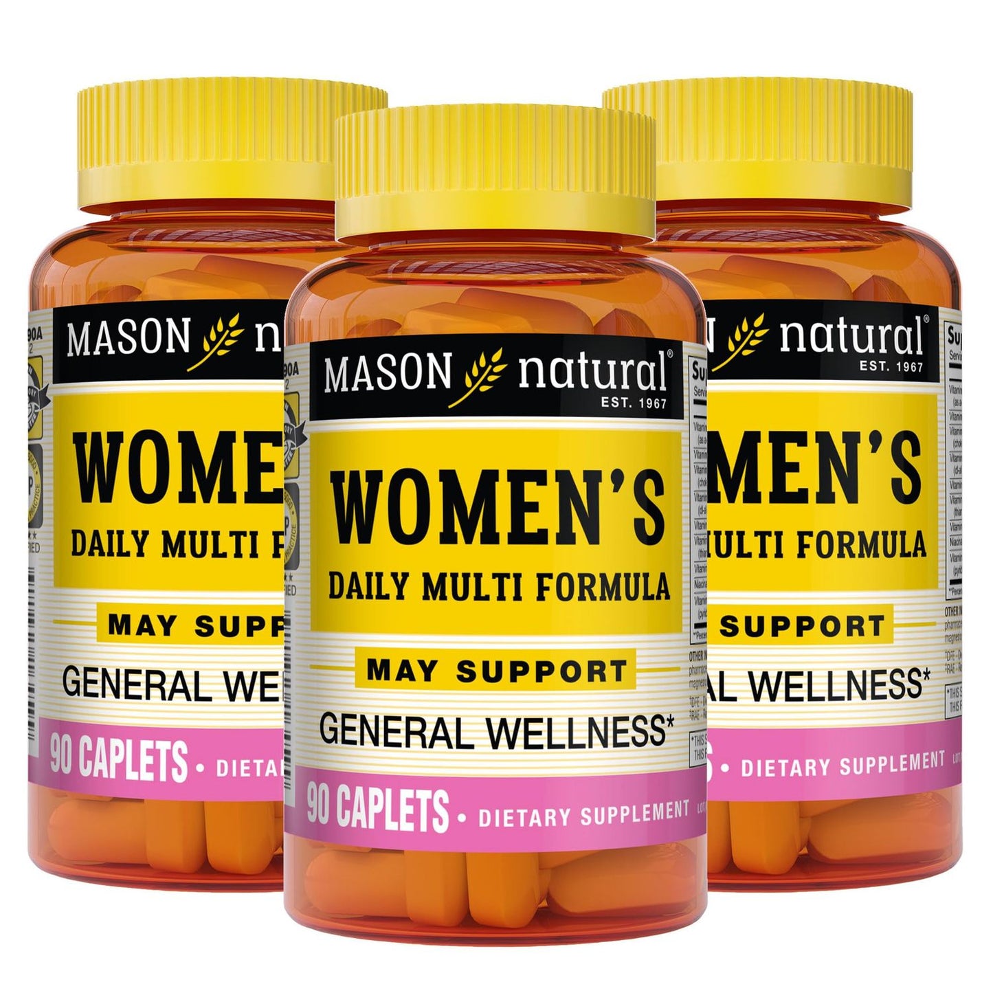 Mason Women's Daily Formula Caplets 90Ct