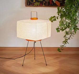 Japanese retro rice paper table lamp style wabi sabi style ins cross-border high-end atmosphere bedside table lamp