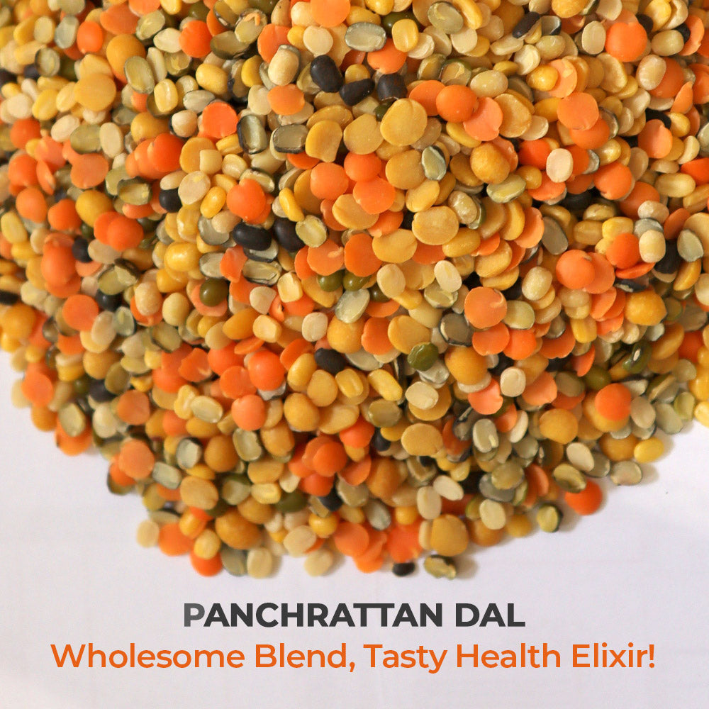 Indian Bean & Lentil Superfood - Five Delicious Panchratna Dal Mixed Jar