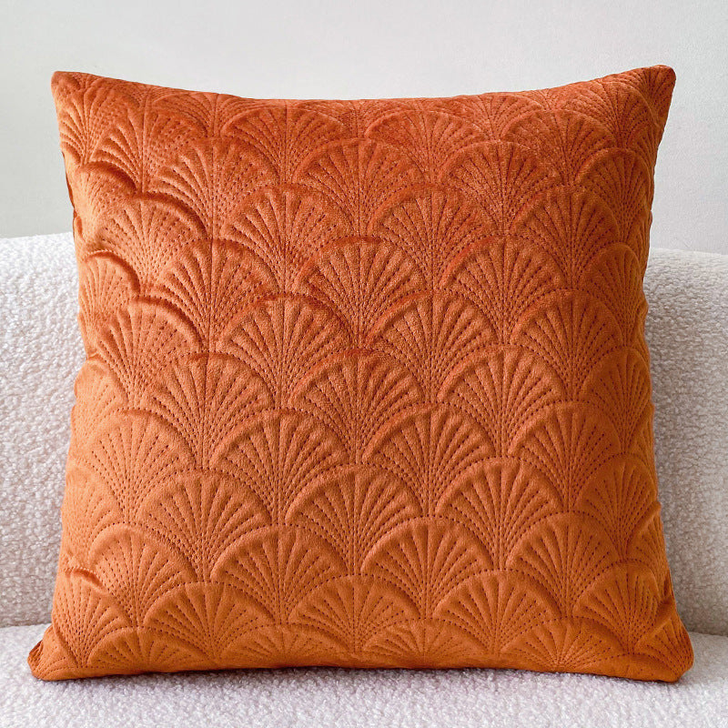 Sofa Embrace Pillowcase Solid Color Bedside Cushion Office Pillow