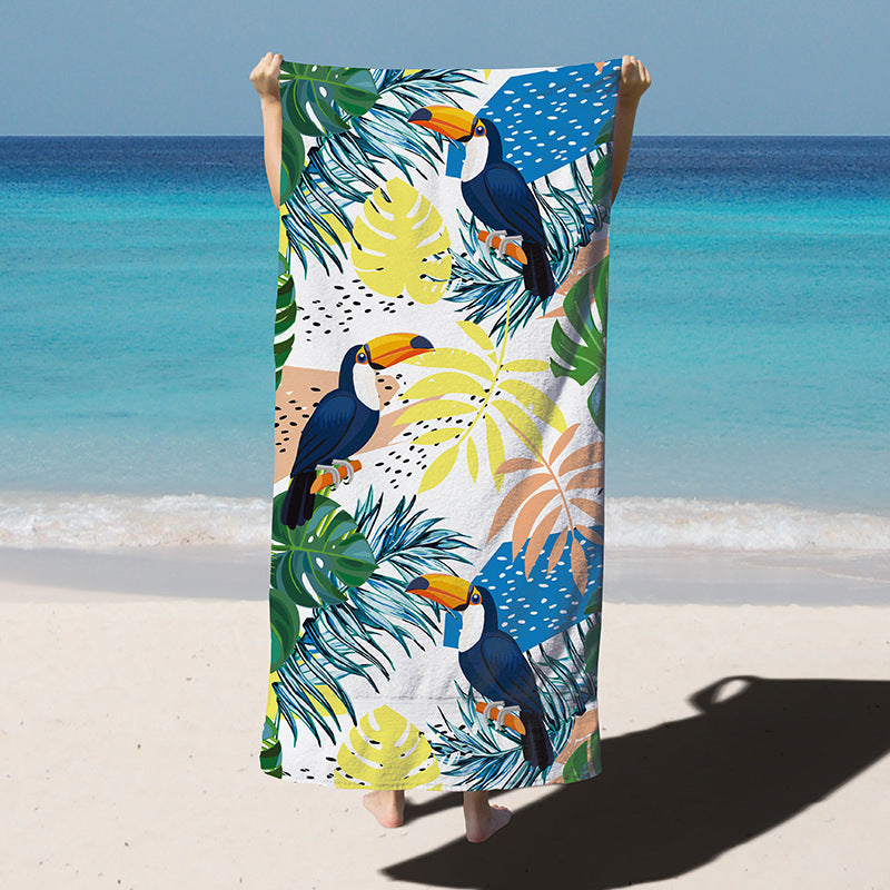 Absorbent Quick-drying Microfiber Bath Towel For Swimming