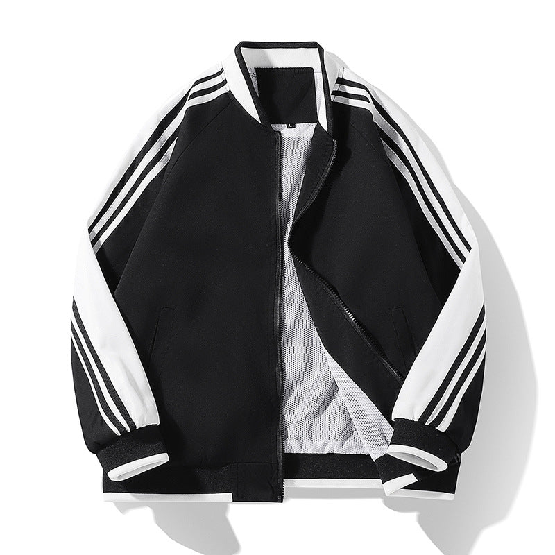 BLACK Jacket Casual Jacket Men