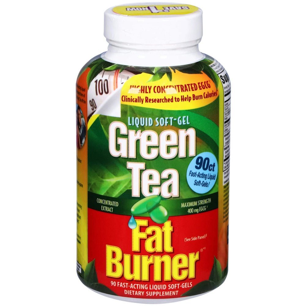 Applied Nutrition® Green Tea Fat Burner – Liquid Soft-Gels