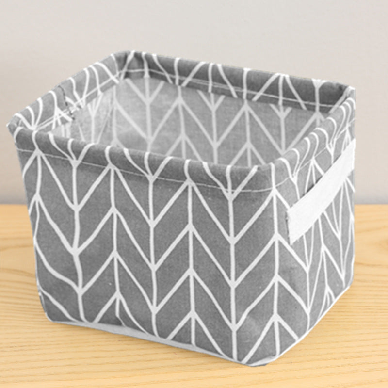 Table top storage basket