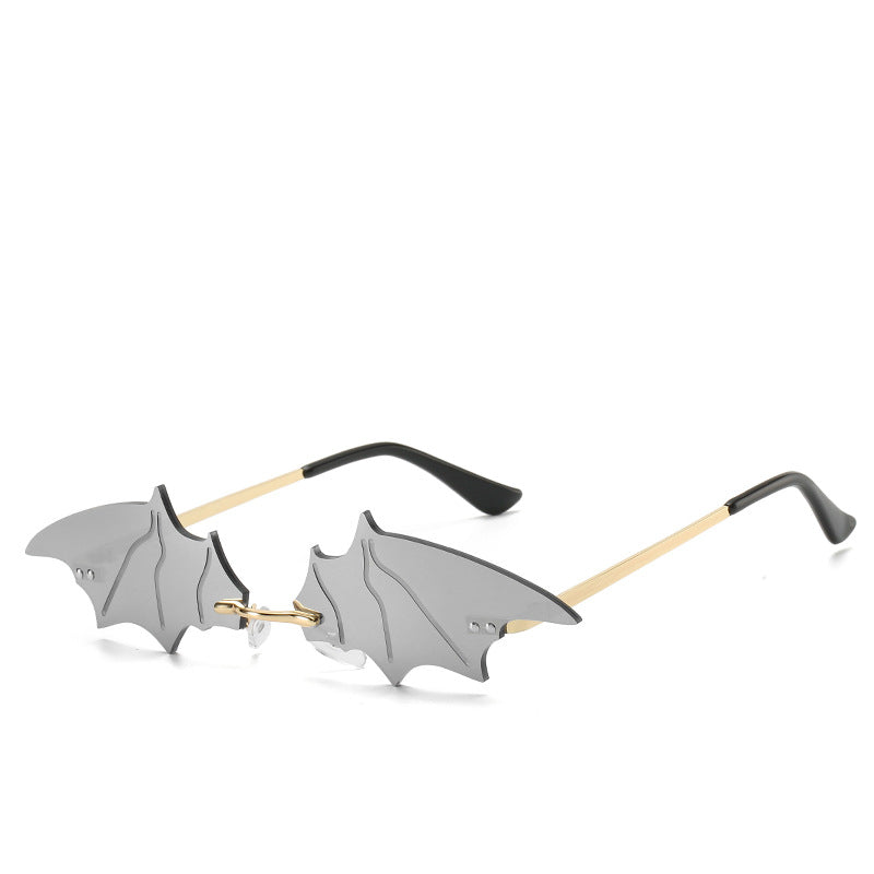 Bat shape personalized glasses