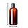 Plastic Amber Bottle  8 Oz x100 Ea