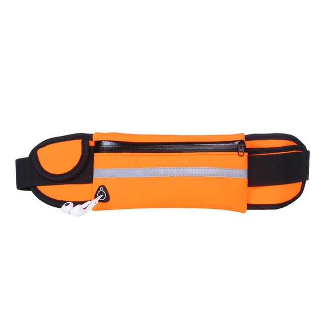 Fashion mini fanny pack for women men Portable convenient USB waist pack Travel multifunctional waterproof phone belt bag