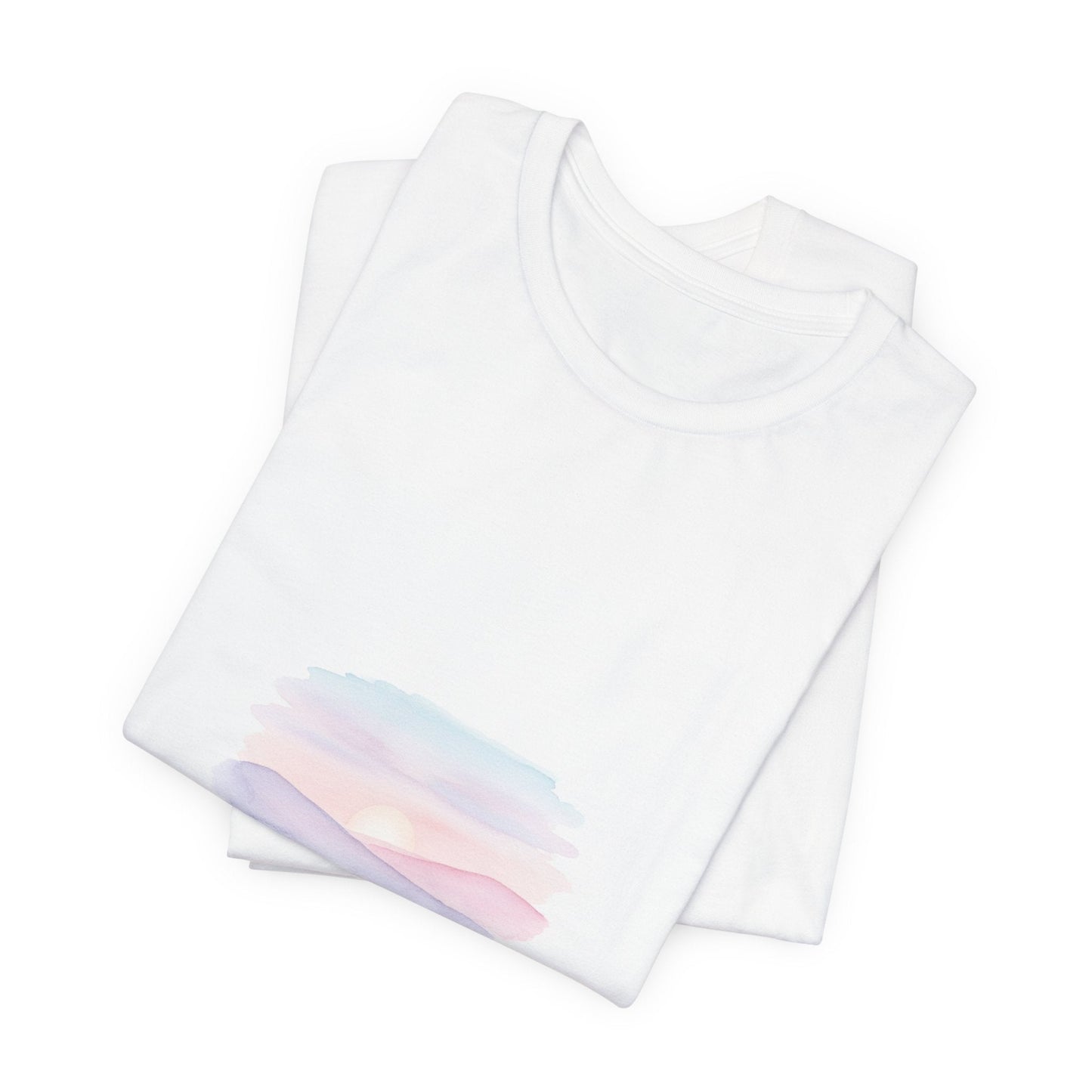 gentle intentions tee | mindful wellness pastel gradient