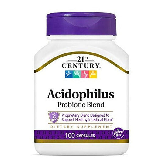 21st Century Acidophilus Capsules 100Ct