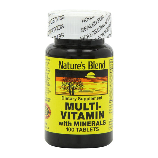Nature's Blend Multimineral Tablets 100Ct