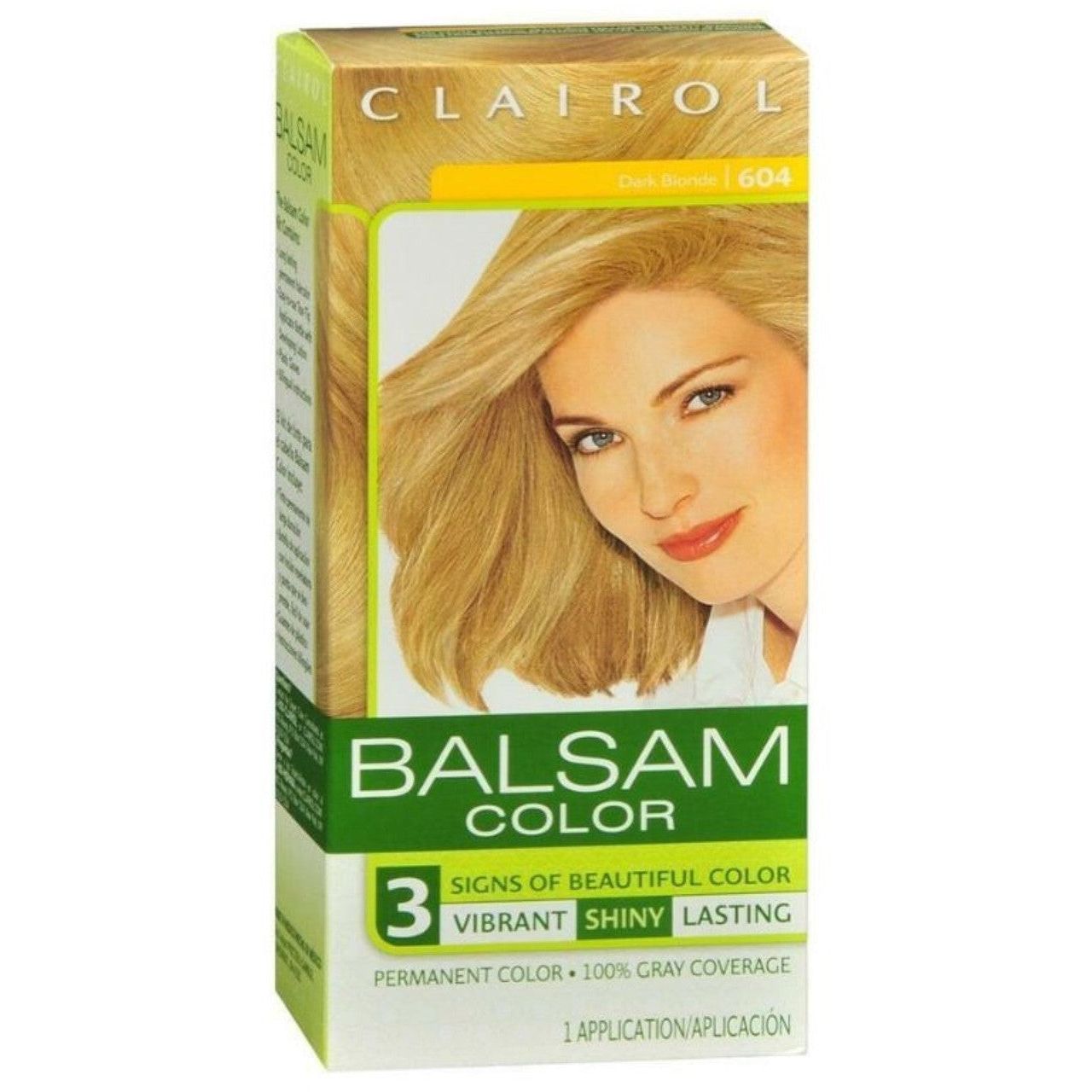 Clairol Balsam Color Permanent Hair Color Kit, 600 Palest Blonde