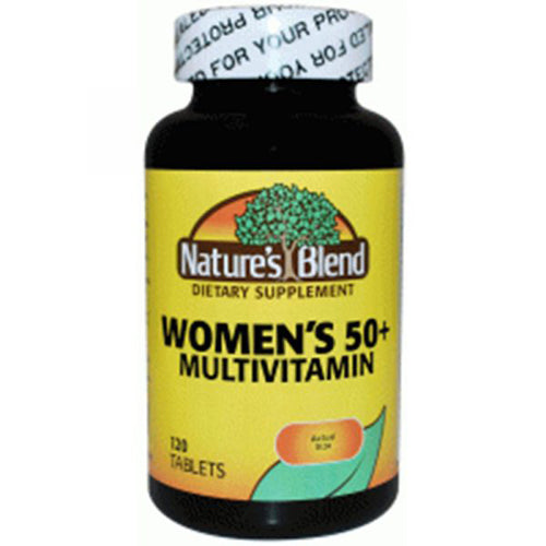 Nature's Blend Multivitamin Women's 50 Plus, 120 Tabs