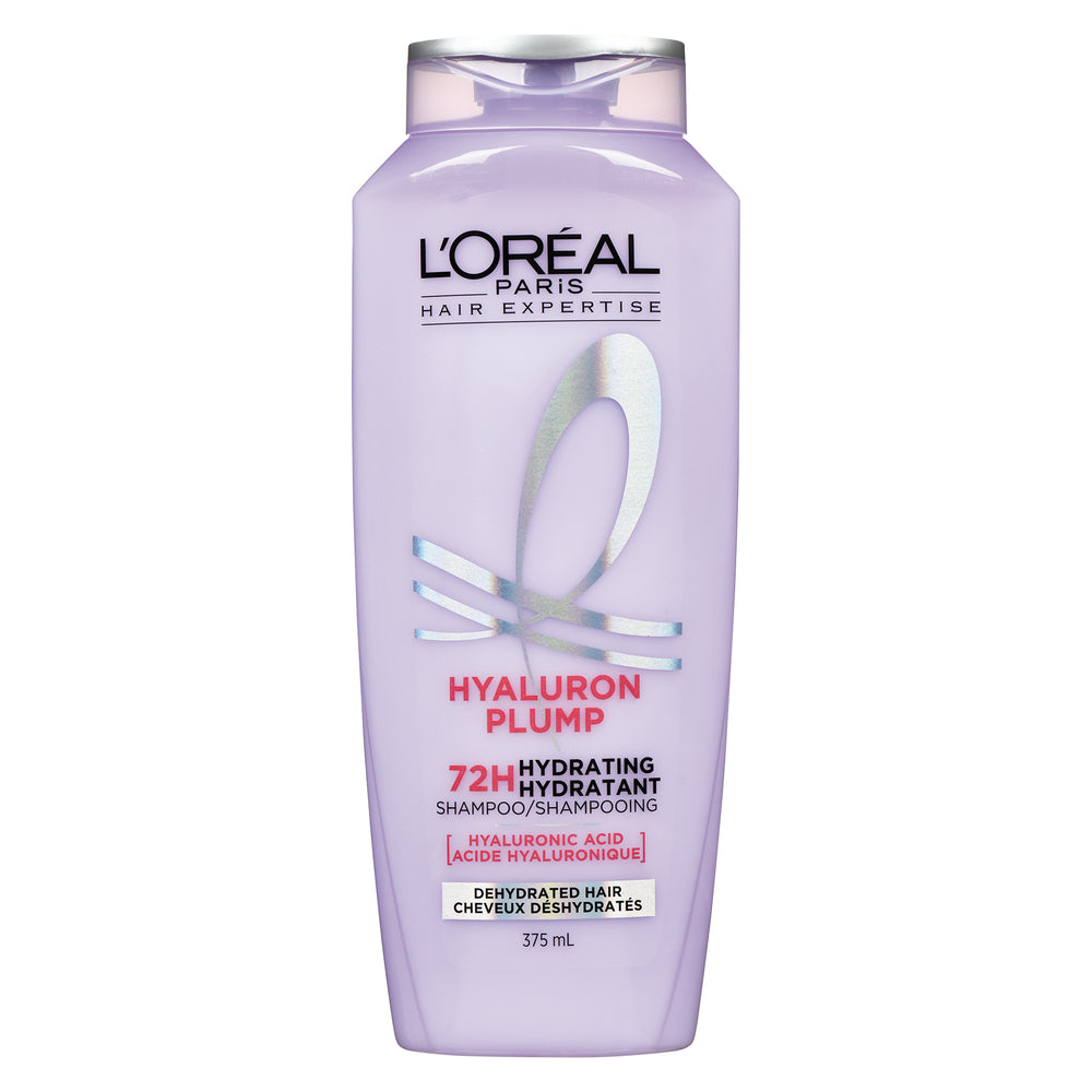 L'Oreal Paris Elvive Hyaluron + Plump Hydrating Shampoo with Hyaluronic Acid, 12.6 oz