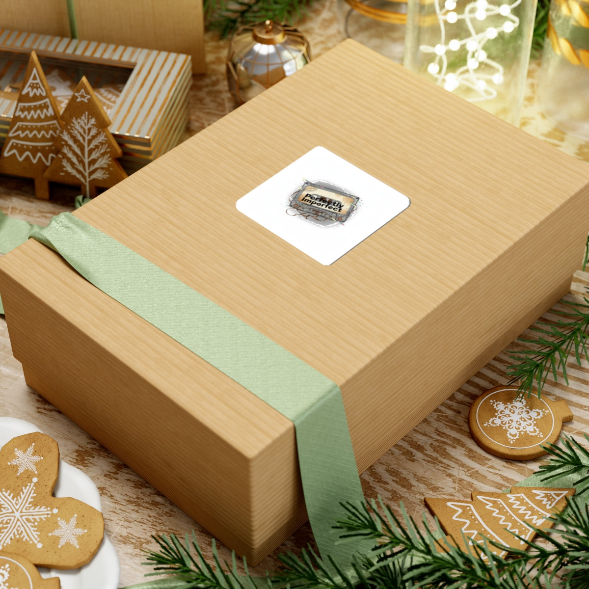 Perfectly Imperfect Cassette Sticker | Analog Error, glitch art sticker