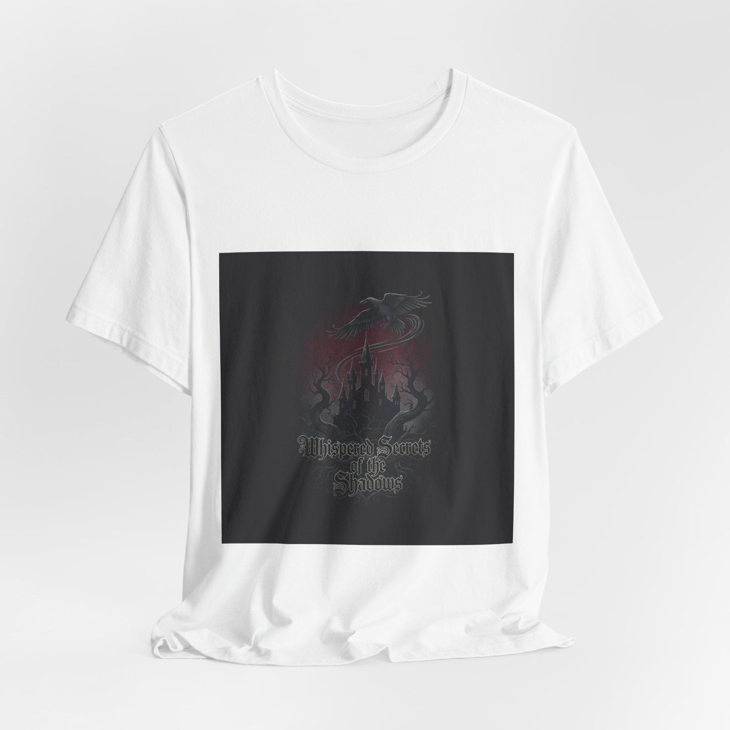 Medieval Castle Emblem Tee | Castlecore Gothic Blackletter T‑Shirt