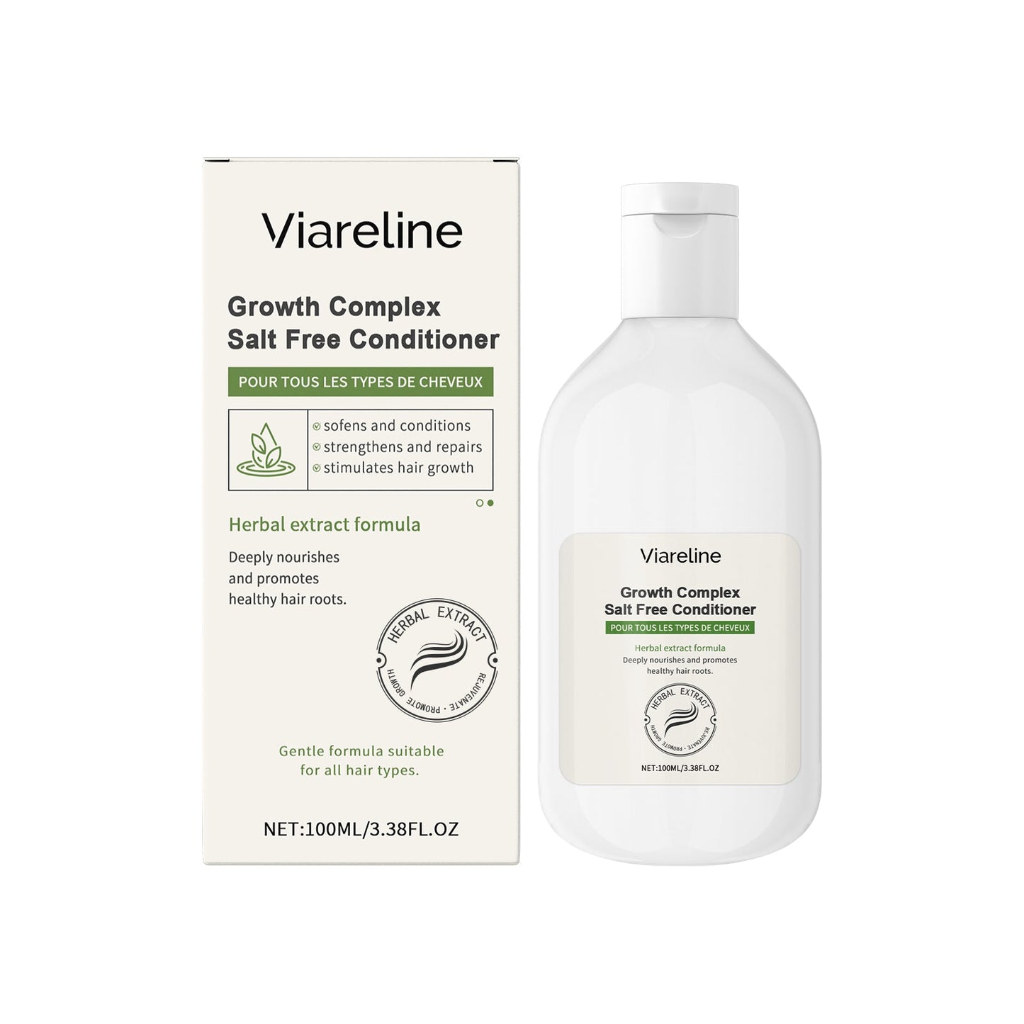 Herbal Nourishing Conditioner Prevents Dry And Frizzy Hair And Brightening Repair Smoothing Conditioner