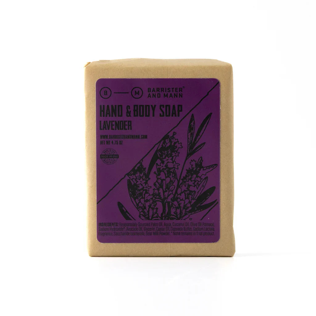 Barrister & Mann Hand & Body Soap Collection