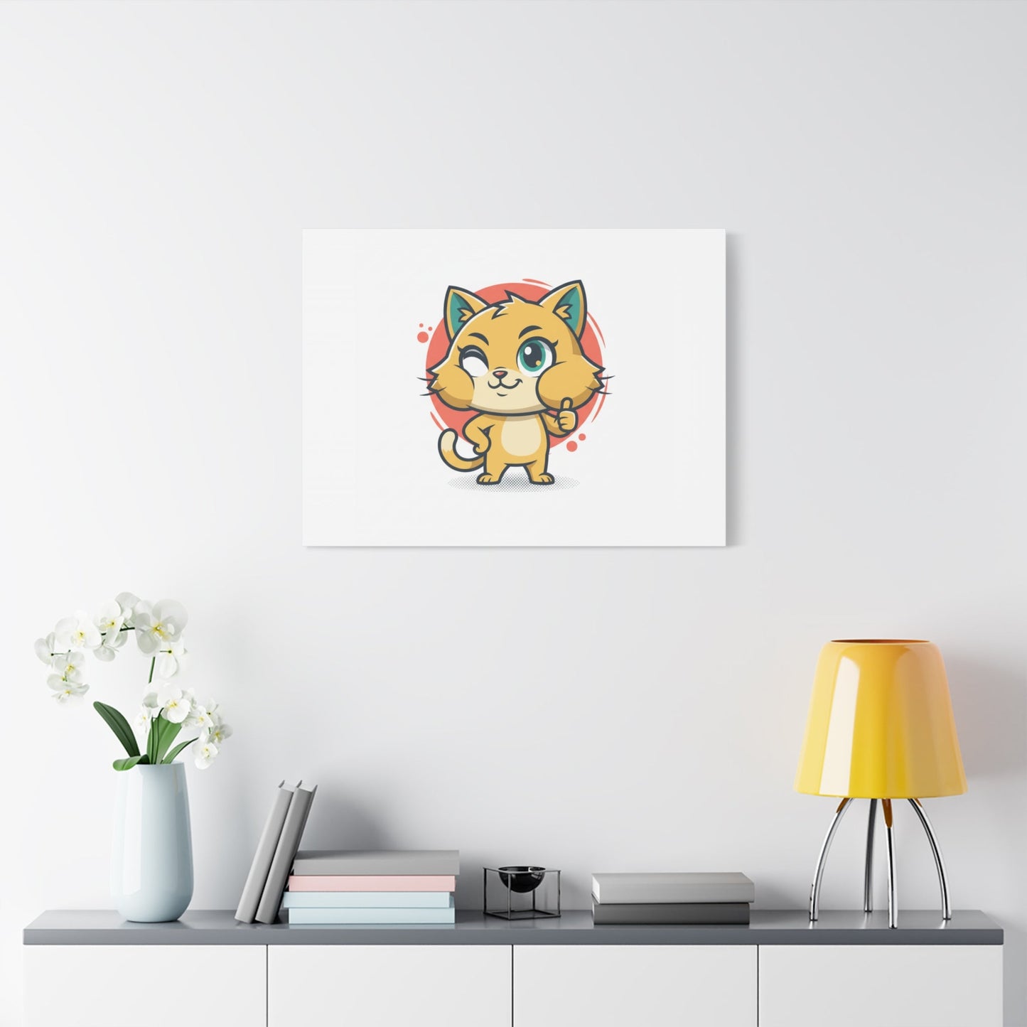 Cheeky Rodent Art Print | Rodent-Core Cute Rat/Mice Wall Canvas