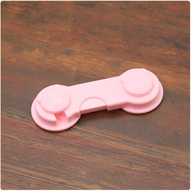5pc/lot Plastic Cabinet Lock Child Safety Baby Protection From Children Safe Locks for Refrigerators Baby Security Drawer Latches