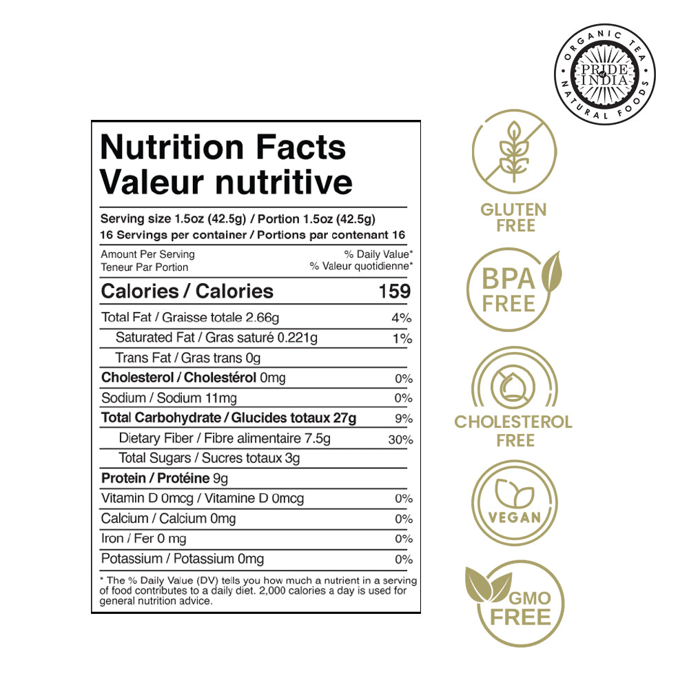 Indian Split Yellow Chickpea Lentils - Protein & Fiber Rich Chana Dal Jar