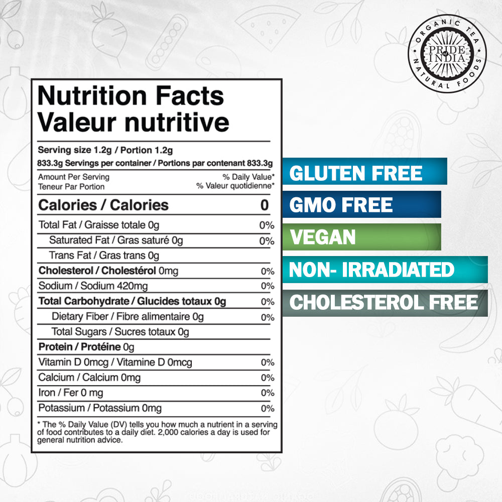 Himalayan Black Rock Salt (Kala Namak) - Fine Grind