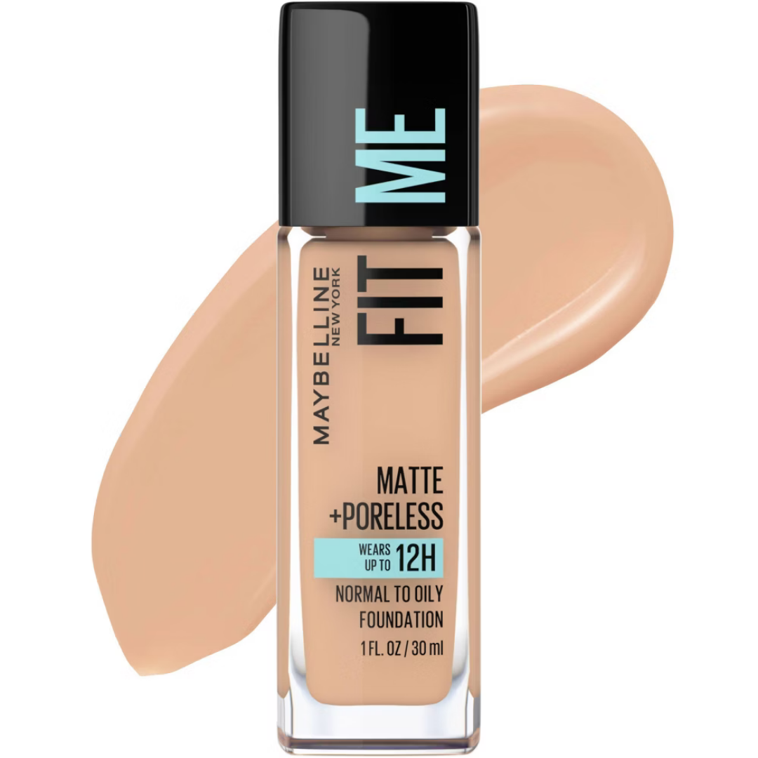Maybelline Fit Me Matte + Poreless Foundation Pure Beige 235 (1oz)