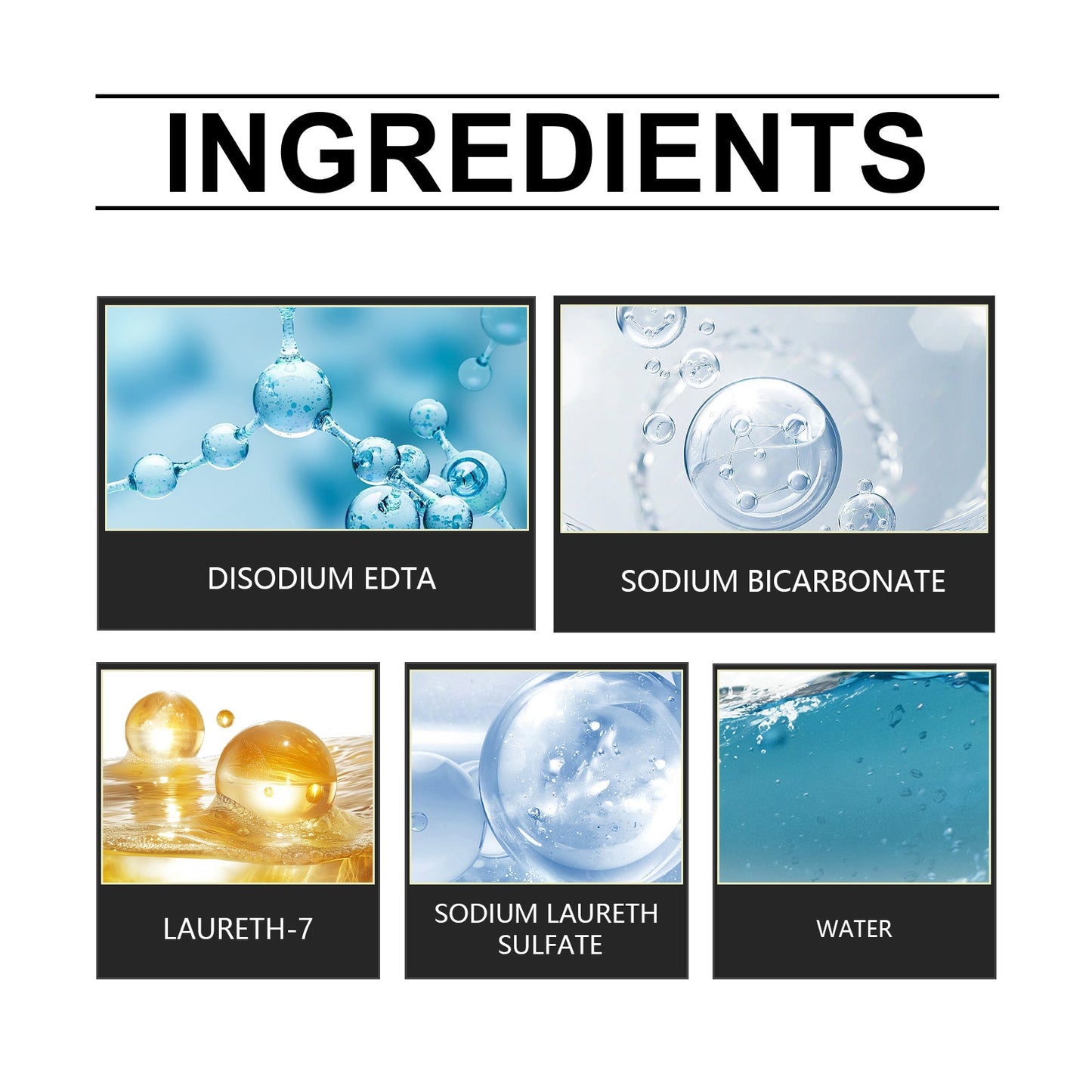Automotive Spray Cleaner, Automotive Interior Glass Oil Film Decontamination Multi-Functional Foam Cleaner