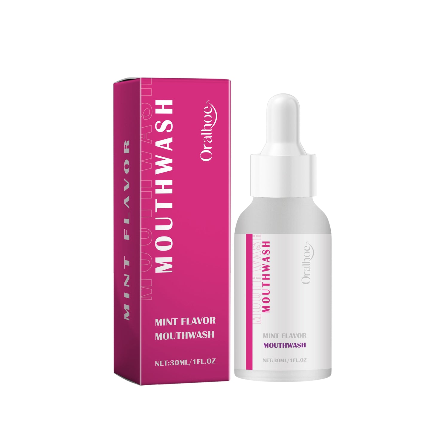 Mint Mouthwash, A Refreshing Mint Scented Daily Mild Odor Cleaning Dental Care Mouthwash