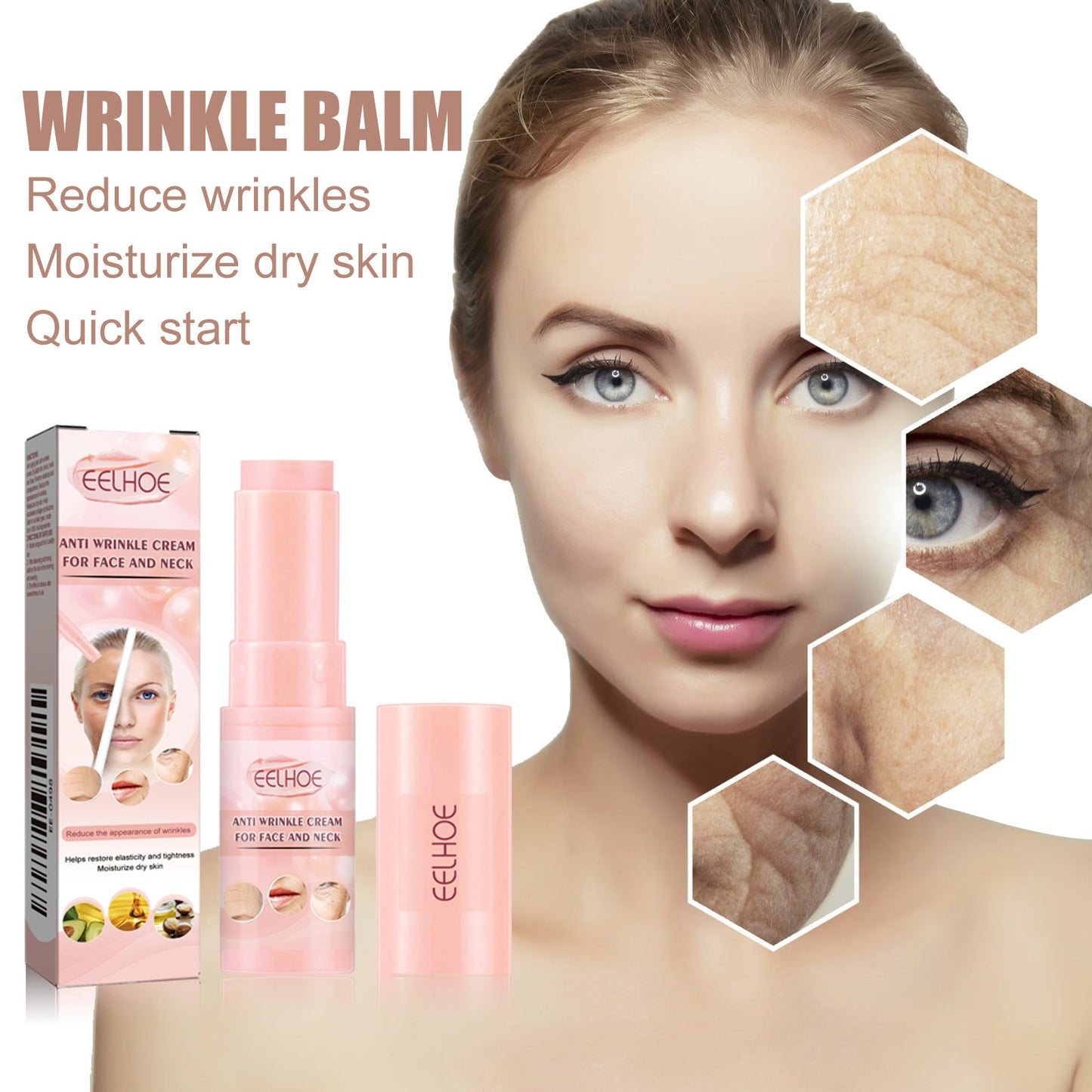 Facial Balm For Fine Lines, Hydrating, Firming, Hydrating And Repairing Skin Care Balm