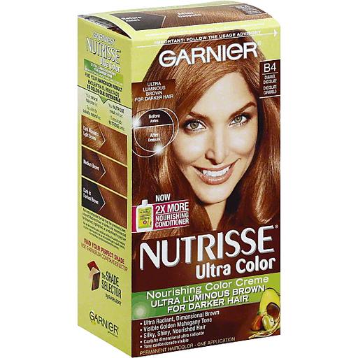 Garnier Nutrisse Ultra Color – B4 Caramel Chocolate (1 Count)