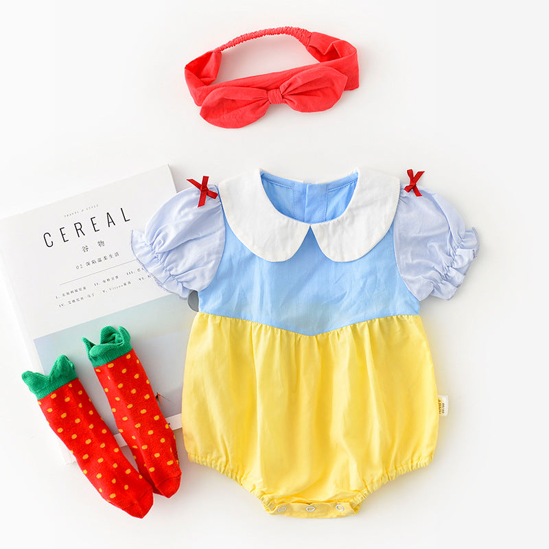 Princess style triangle climber dress