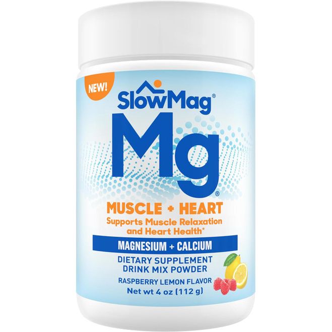 SlowMag Muscle + Heart Supplement (Raspberry Lemon - 4 oz)