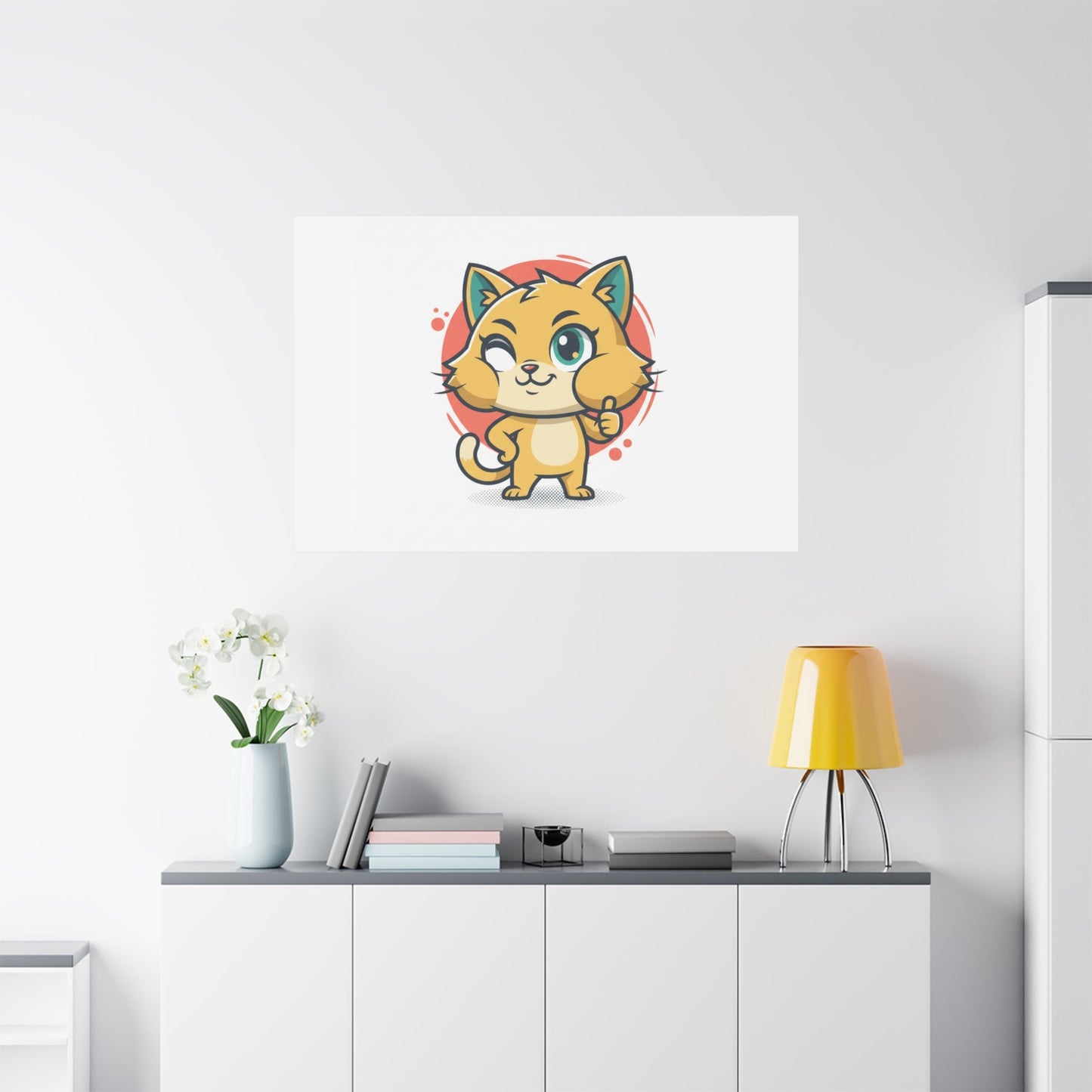 Cheeky Rodent Art Print | Rodent-Core Cute Rat/Mice Wall Canvas