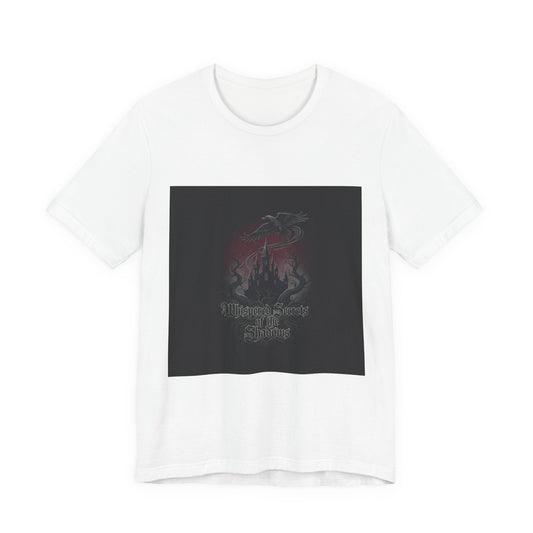 Medieval Castle Emblem Tee | Castlecore Gothic Blackletter T‑Shirt