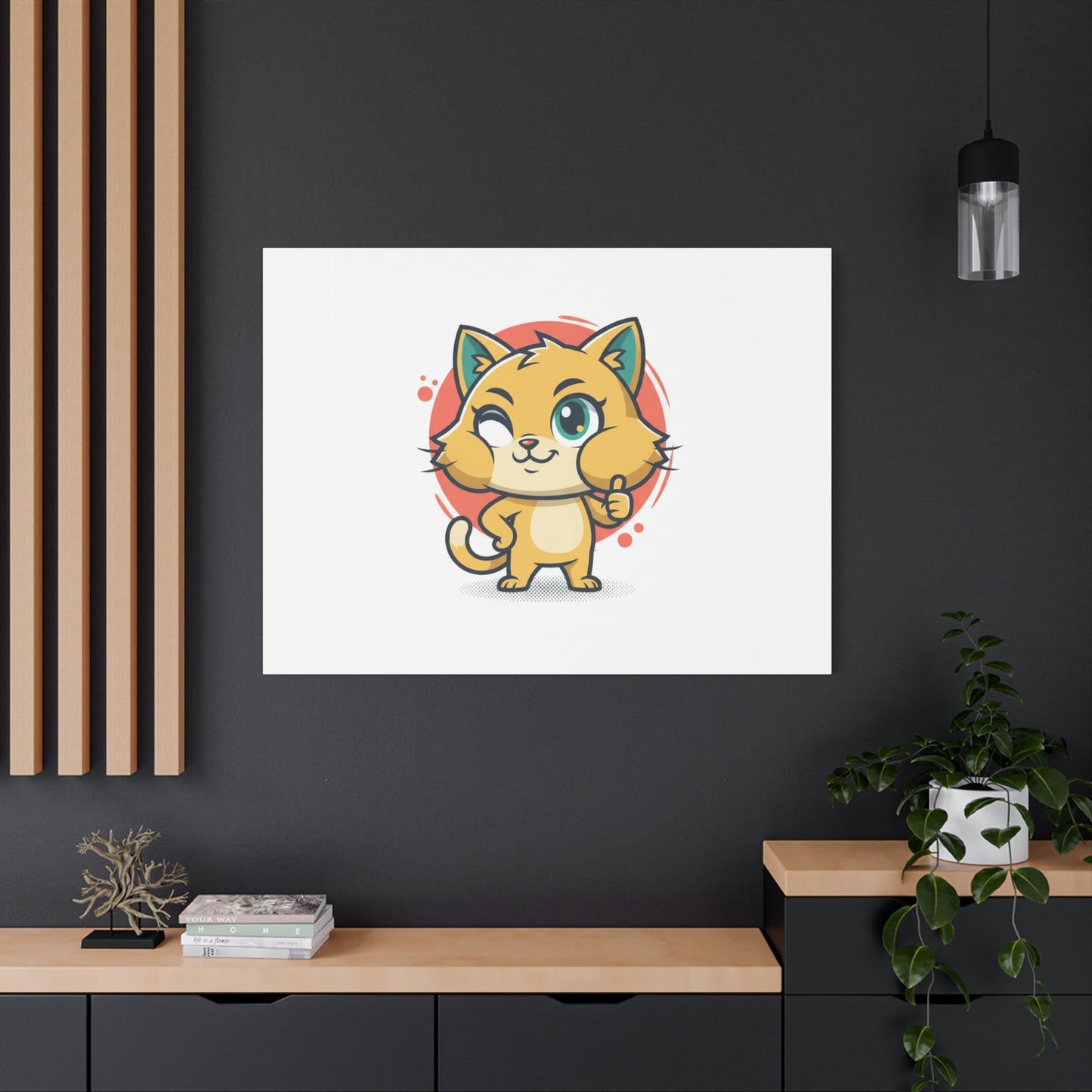 Cheeky Rodent Art Print | Rodent-Core Cute Rat/Mice Wall Canvas