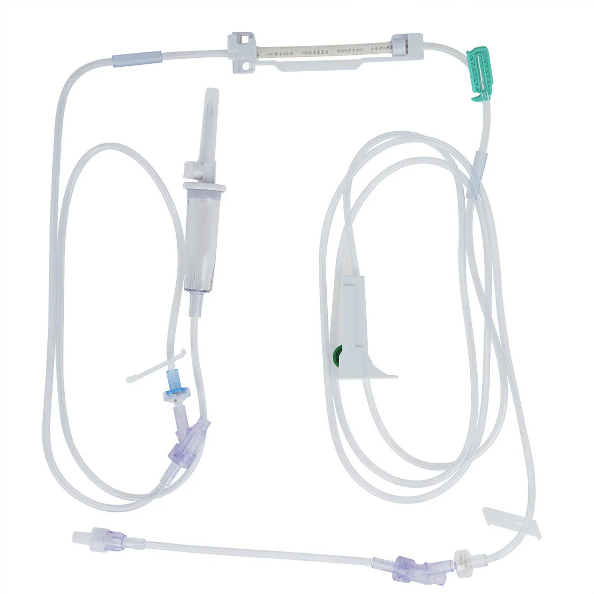 Universal Pump IV Administration Set with CARESITE Needle-Free Connector, Case of 24