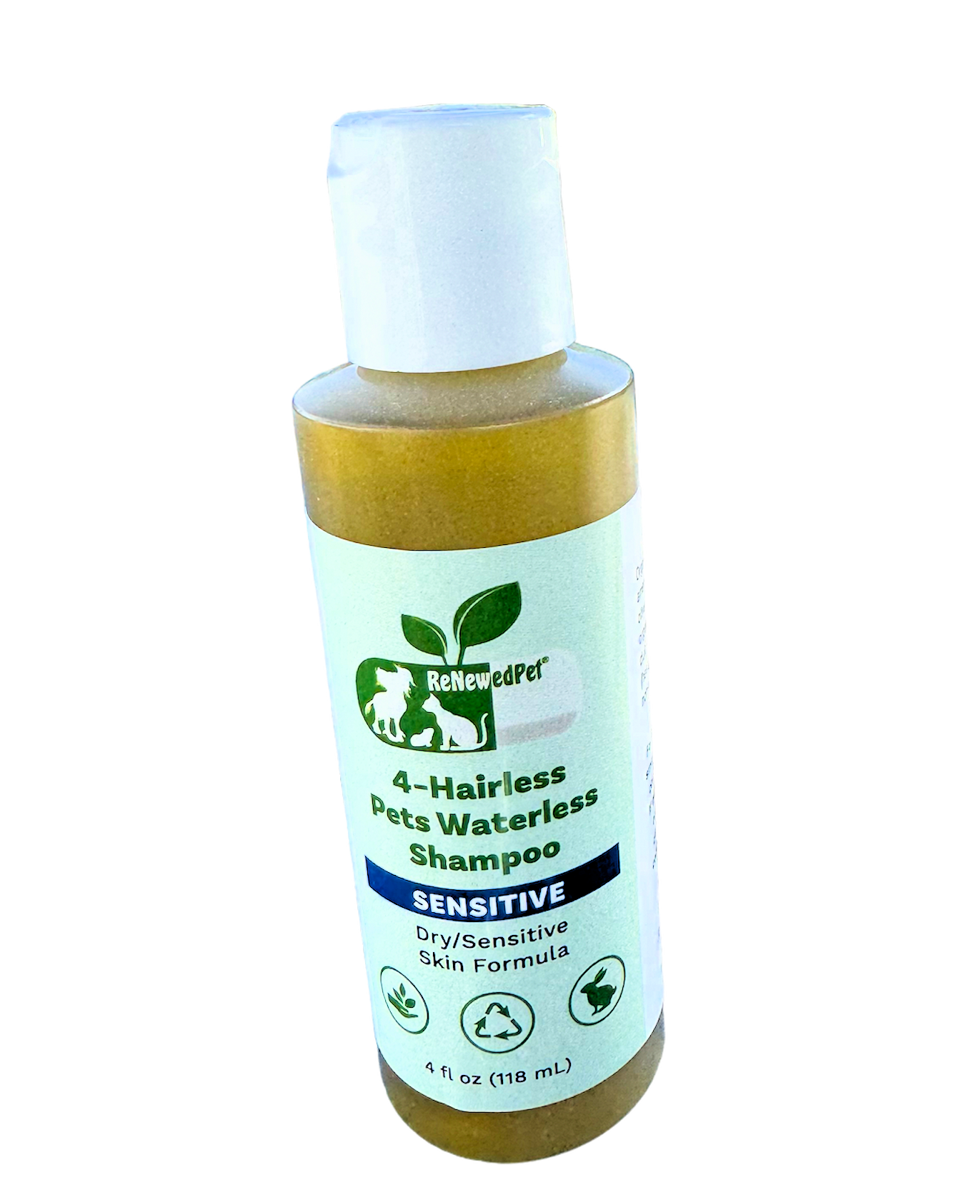 4-HAIRLESS PETS SENSITIVE WATERLESS SHAMPOO