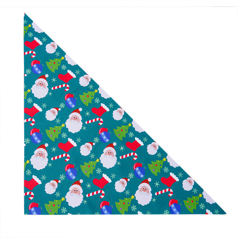 Pet Bandana for Dogs and Cats - Thanksgiving, Christmas, Halloween Pet Triangle Scarf Bib